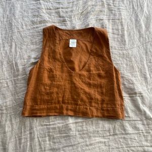 Arthur Linen Tank